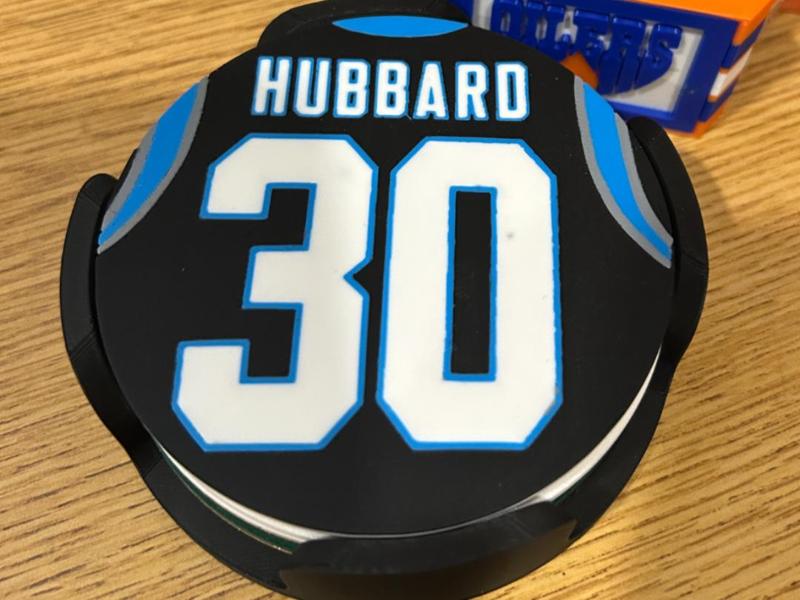Chuba Hubbard Coaster