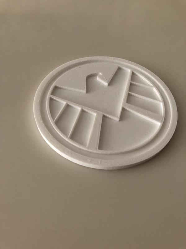 SHIELD logo coaster