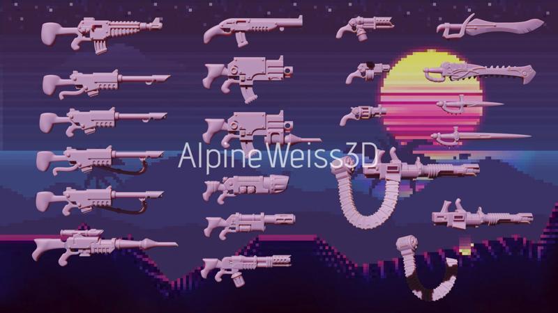 Uscher Gang Hive City Weapon Bits [UNSUPPORTED]