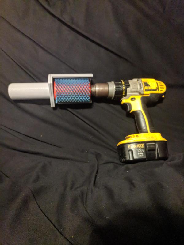 Ski Waxing Rotobrush Handle