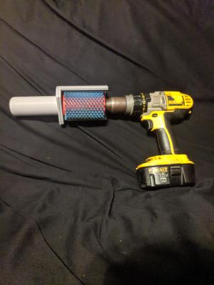 Ski Waxing Rotobrush Handle