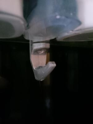 Bracket for shelves in the shower room with an additional hook