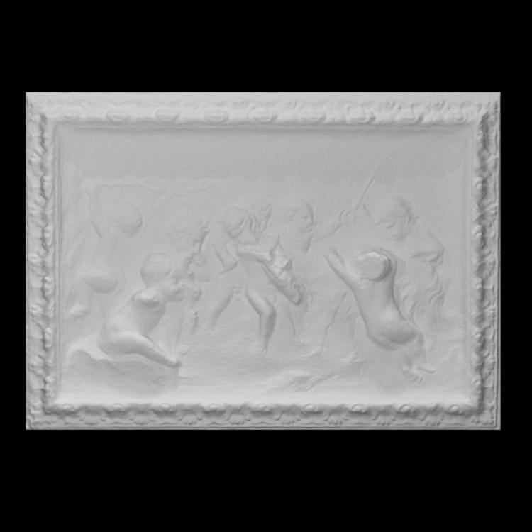 Relief with a group of people