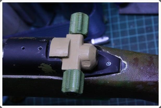 AirsoftTokyo Marui VSR-10　 Straight pull  Bolt handle