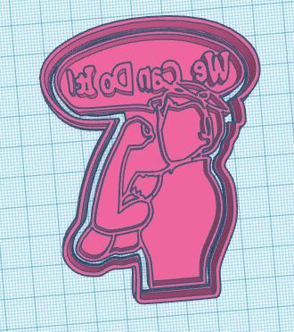 cutter plus marker strong woman