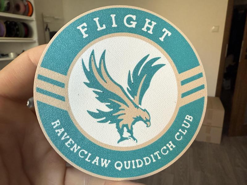 Ravenclaw Quidditch club coaster