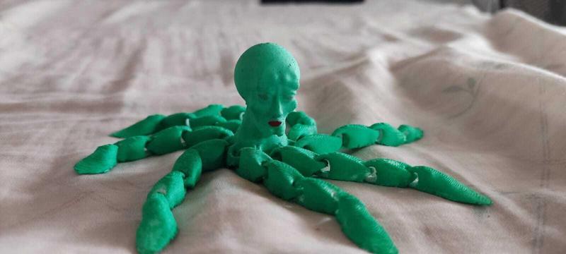 Squidward handsome flexible