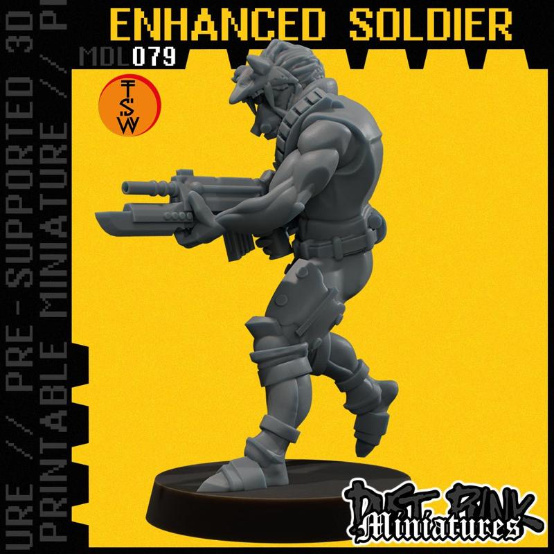MDL079 ENHANCED SOLIDER [PRE-SUPPORTED]