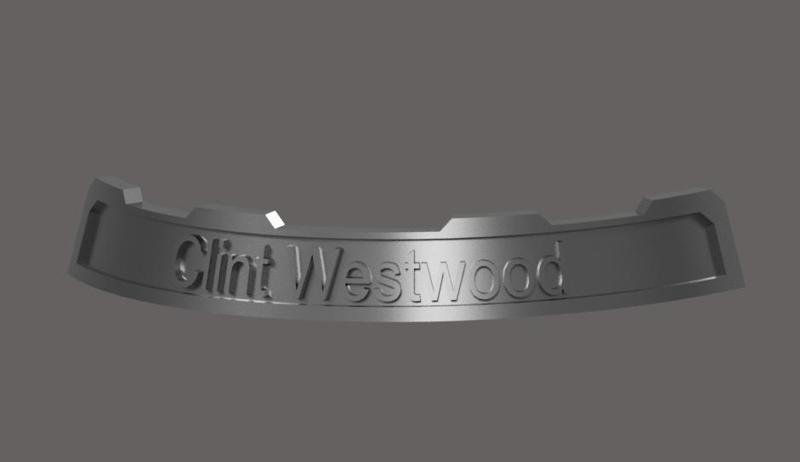 19 Name plates for 32mm bases