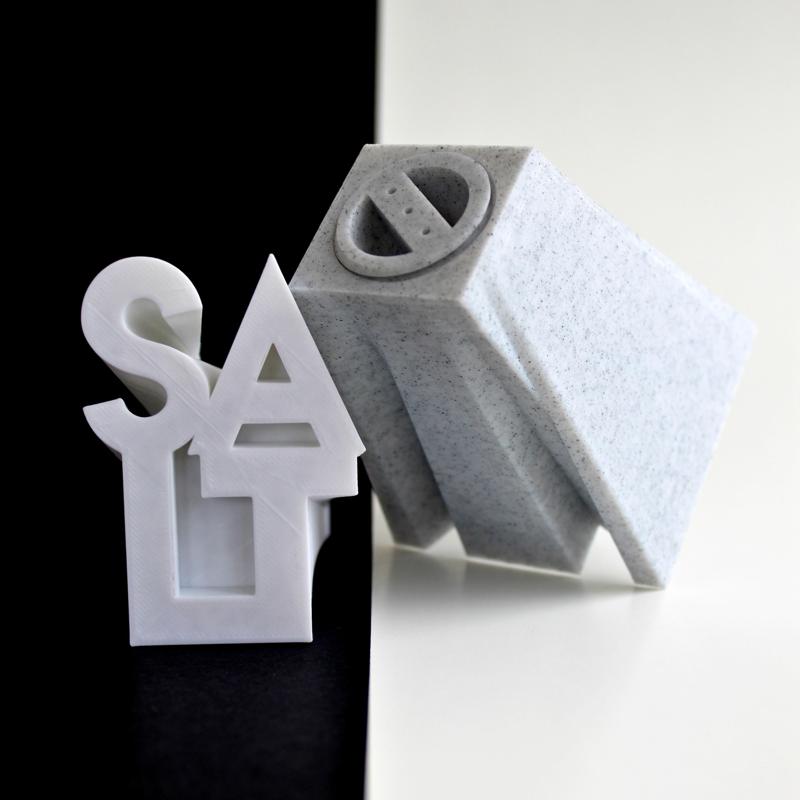 Salt and Pepper Text Shakers