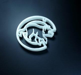 Bear Ear Rings and Pendant