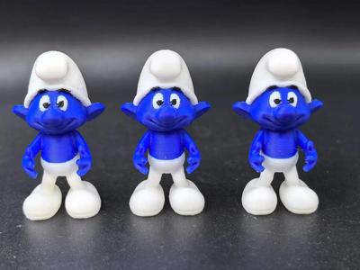 An adorable little Smurf