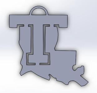 LaTech Ornament