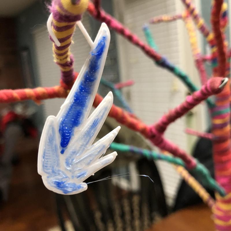 Mercy Character Icon Ornament