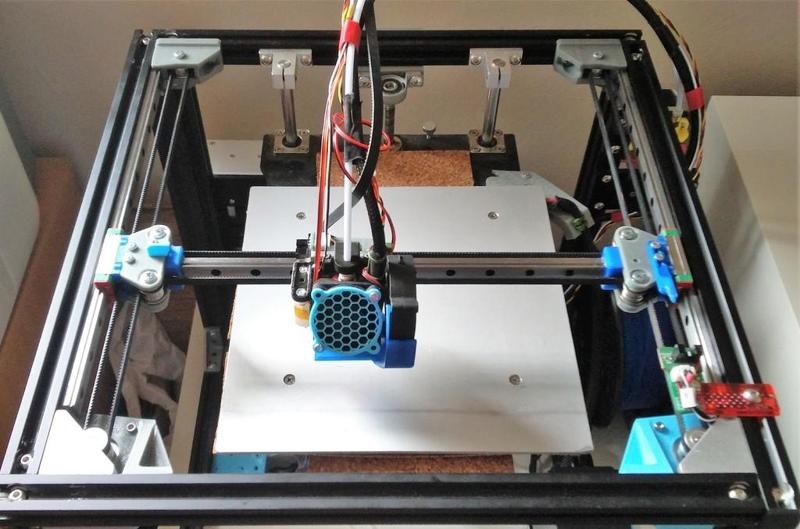 Creality Ender-4 Mega Rails Upgrade - linear rails at X and Y axes