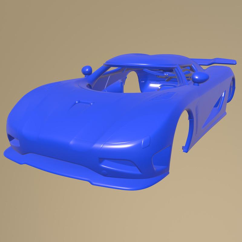 Koenigsegg Agera R 2012 PRINTABLE CAR BODY