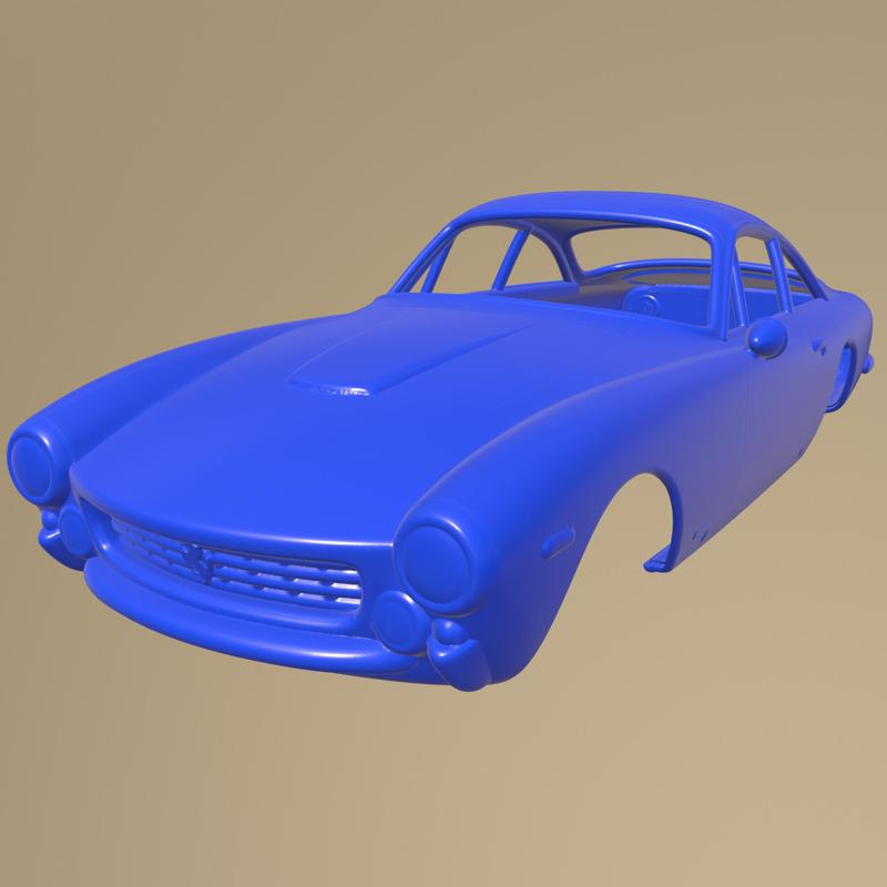 Ferrari 250 GT Lusso 1964 coupe Printable Car Body