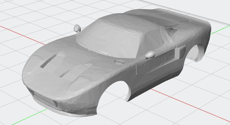 Ford GT40 C71 turbo racing