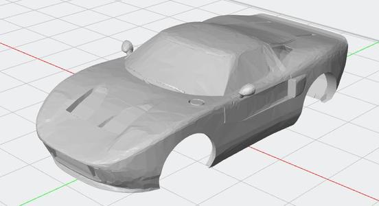 Ford GT40 C71 turbo racing