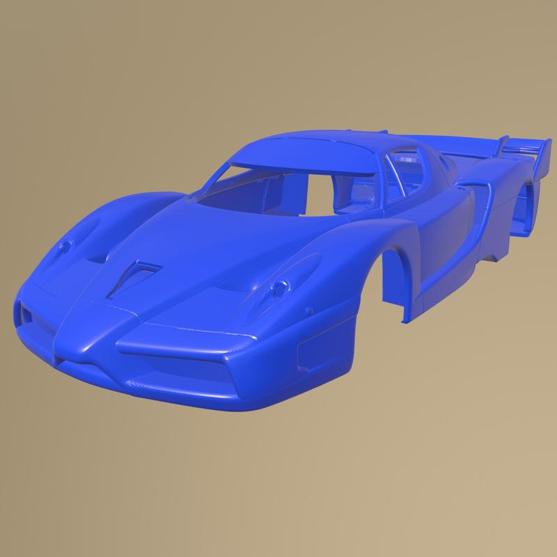 Ferrari FXX 2008 PRINTABLE CAR BODY