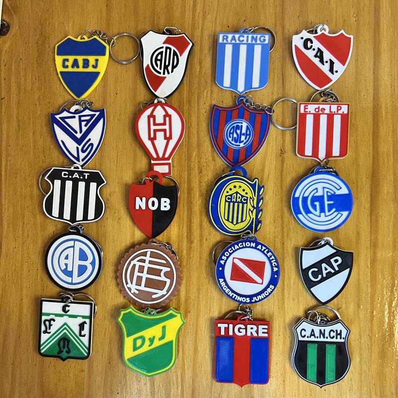 Argentine soccer keychains Afa - Shields