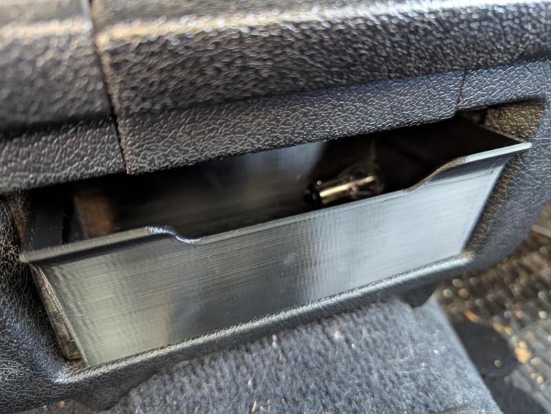 Volvo 240 Center Console Storage