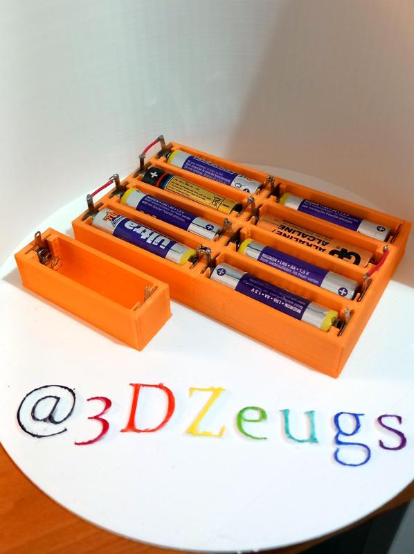 AA-Battery-Holder for Serial Connection (8x / 16x / 24x)