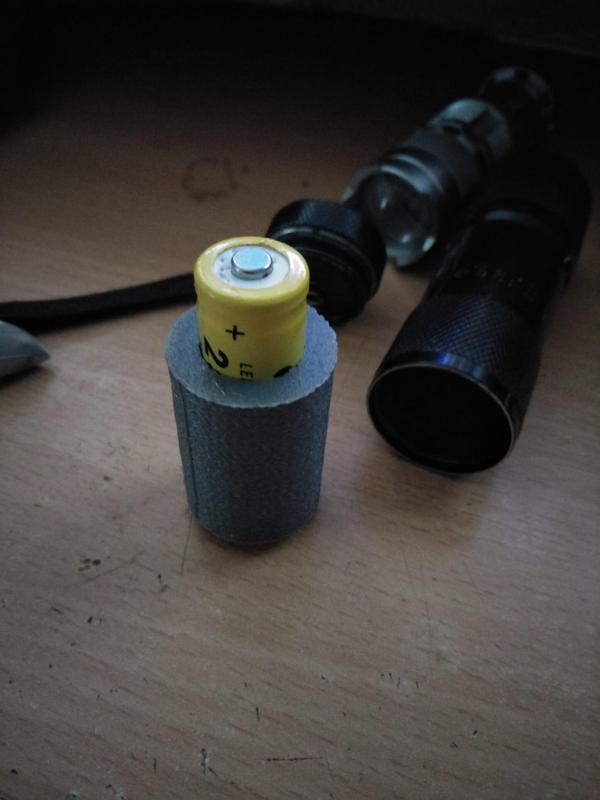 Battery spacer AAA 3 pack to 14500 spacer