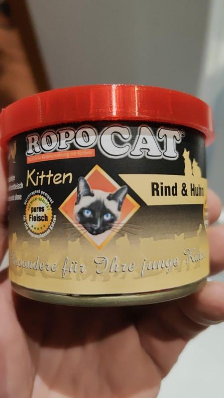 TPU lid cover for cat food cans