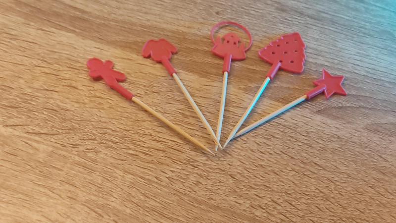 Toothpick for christmas