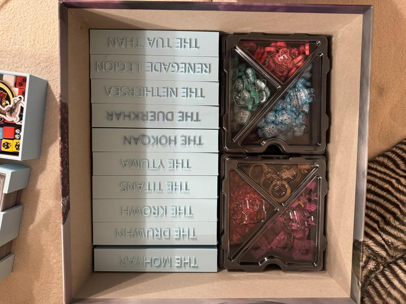 Uprising Curse of the Last Emperor Insert All Expansions