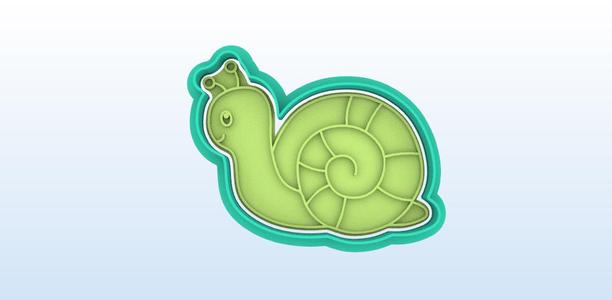 SNAIL CUTTER AND STAMP