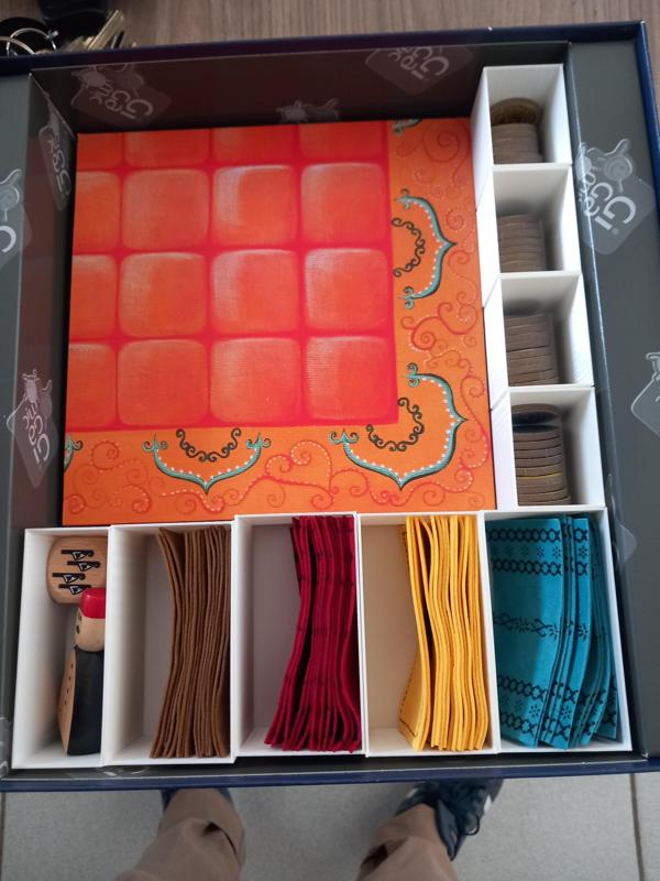 Insert organiser organizer rangement jeu Marrakech