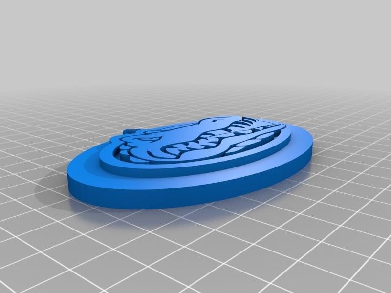 Florida Gator Christmas Ornament