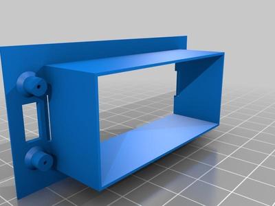 9V Battery Box with switch mount