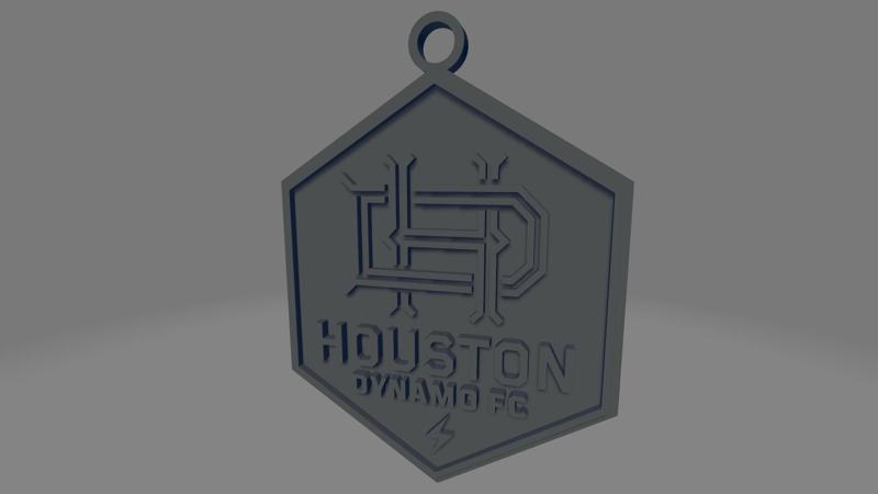 Houston Dynamo FC Keychain