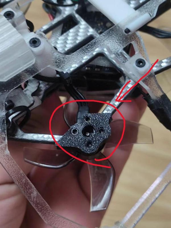 AstroRC CarbonFly20 Chip20 Motor Mount Protection TPU Print