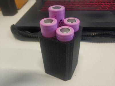 18650 2x2 Weld Holder