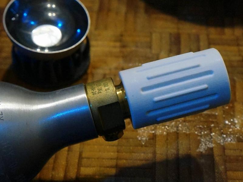 DryIce maker - Sodastream CO₂ cylinder