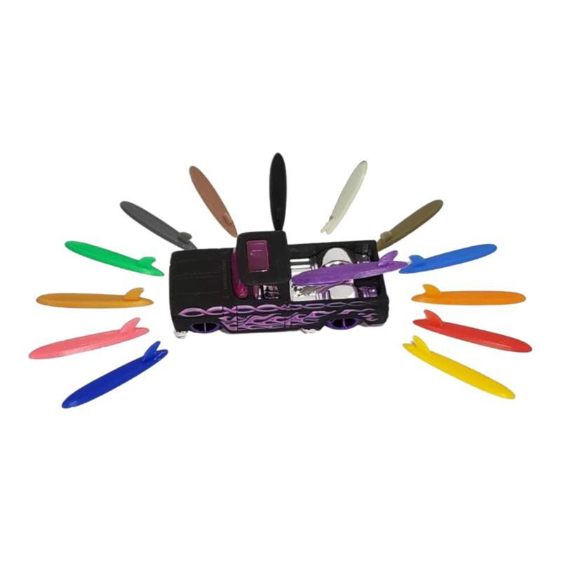 Hotwheels Surfboard Custom 62 Chevy READY TO PRINT FDM