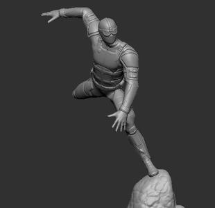 Black suit Spiderman