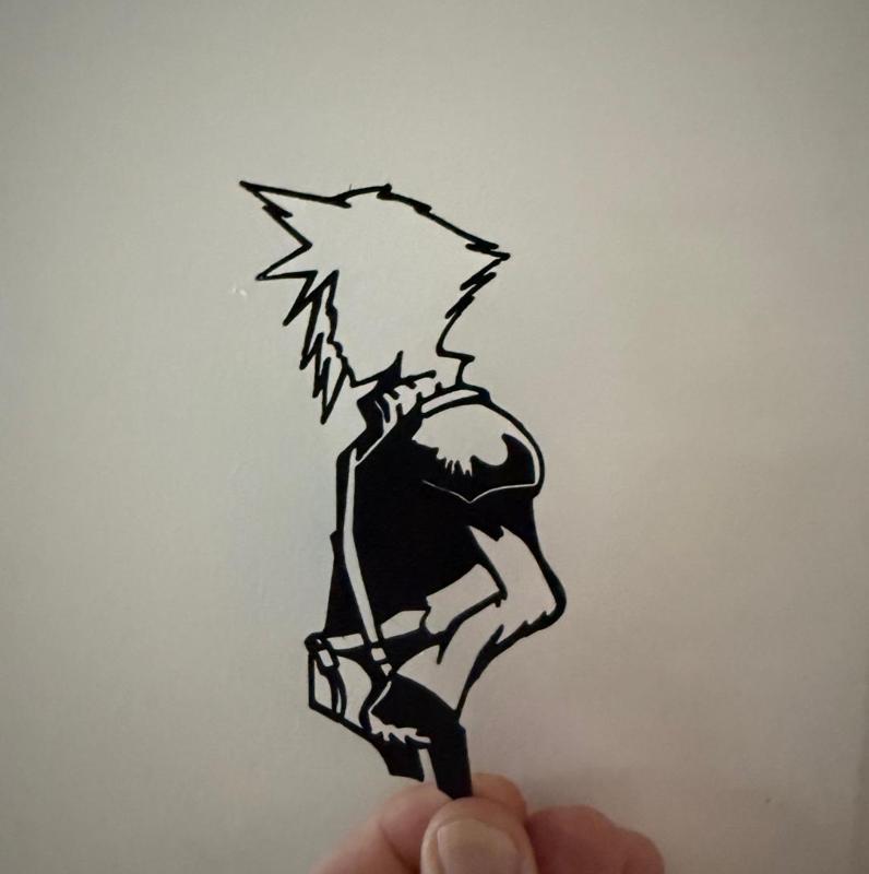Cloud Strife Final Fantasy wall art