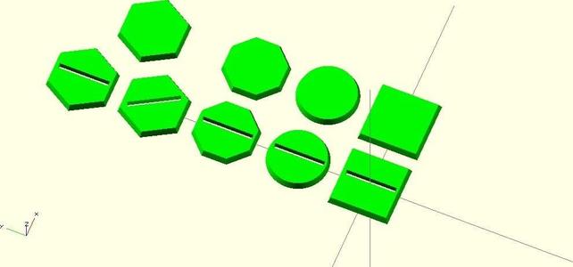 Parametric minature base