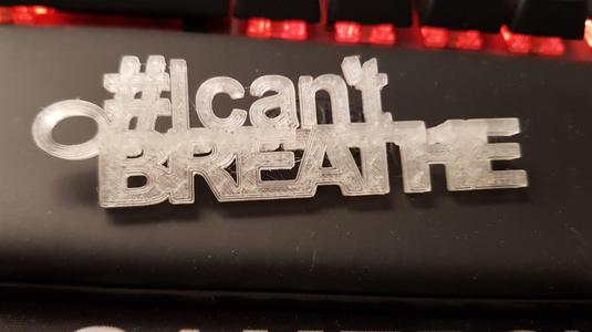 George Floyd Keychain