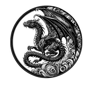 Wall art: Dragon (15)