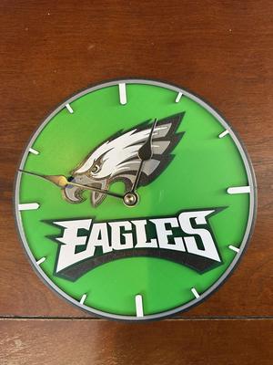 Philadelphia Eagles Clock