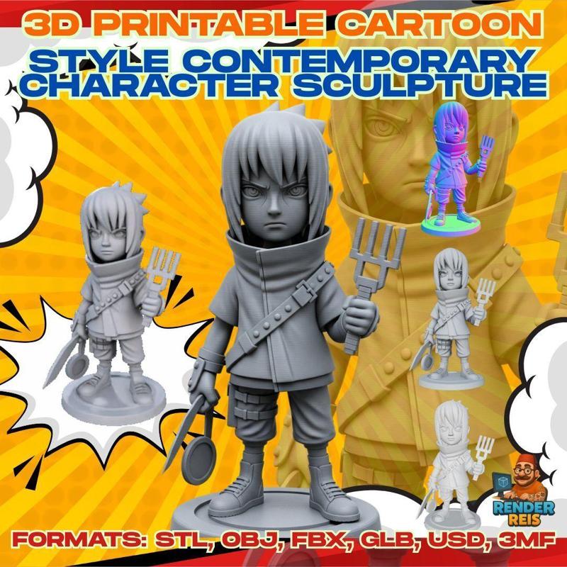 Cold Ninja Warrior Character Figure