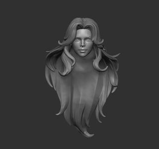 Starfire Headsculpt for Action Figures