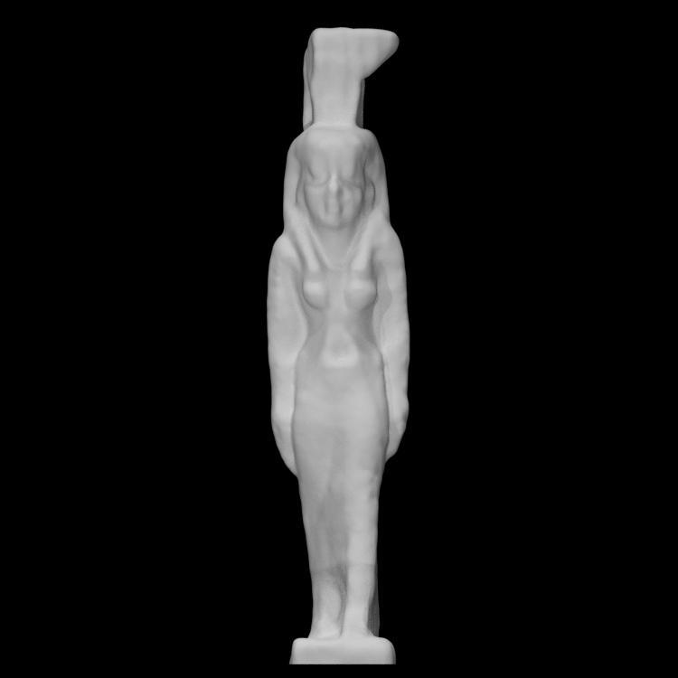 Faience figurine of Nephthys (?)