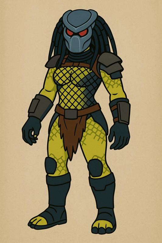 Female predator 3.75 / 1:18